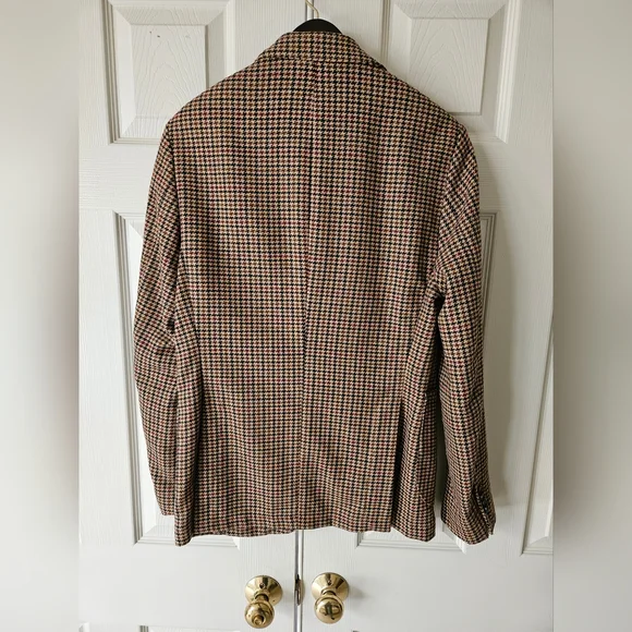 Mango Man Houndstooth Blazer - Picture 2 of 5